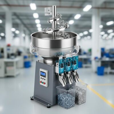 자동 부품 공급 및 분류 진동 볼 피더 바닥 장착 또는 테이블 장착 맞춤형 재료 분류 디자인